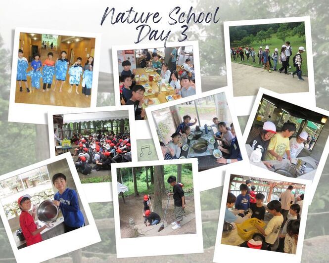 自然学校3日目の様子