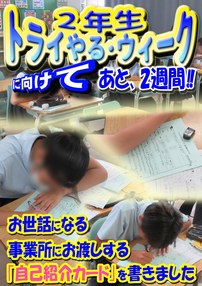 トライやる自己紹介カード