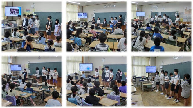 平和報告会の様子