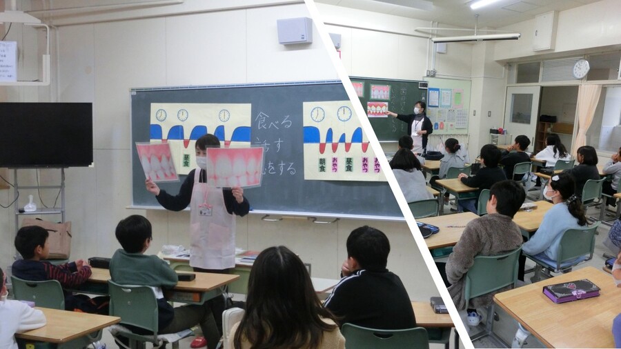 歯科衛生士さんによる指導