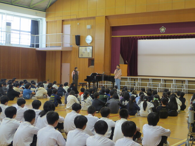 中山台小学校児童