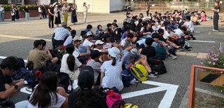 修学旅行出発式