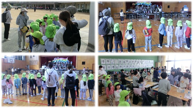 宝塚COCORO保育園の学校見学の様子