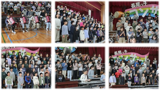 音楽会の練習の様子