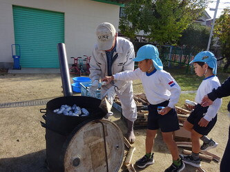 焼き芋パーティ