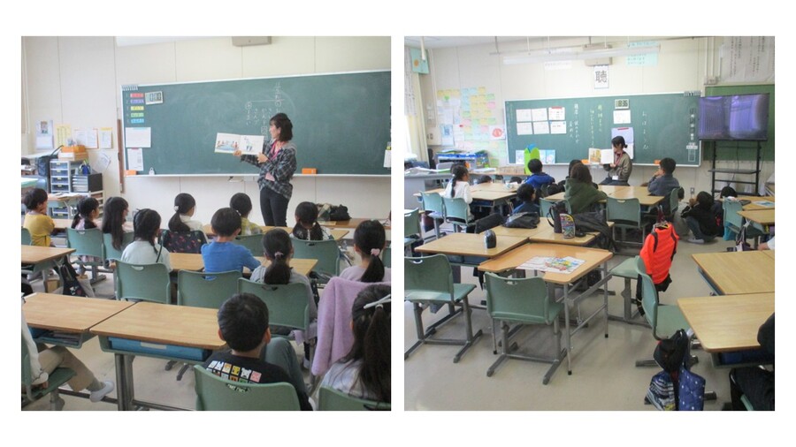 読み聞かせの様子