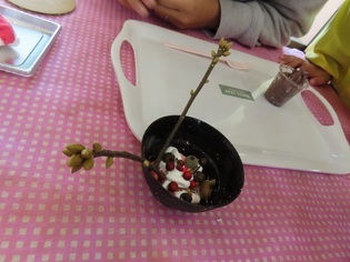 子どもが作ったスイーツの写真