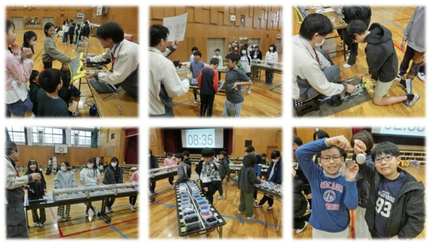 ダイハツモノ作り体験の様子