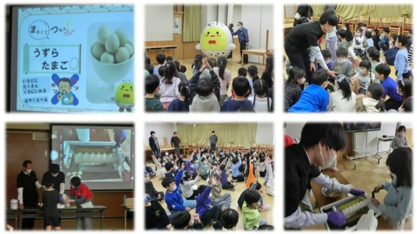 食育出前授業の様子