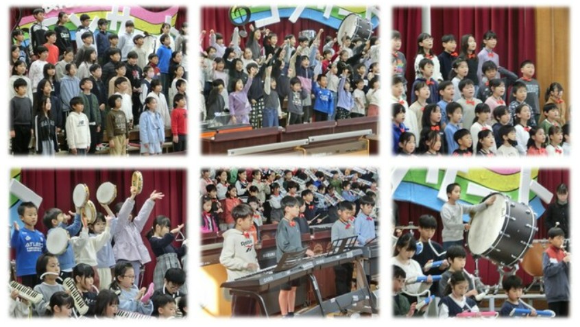 長尾っ子コンサートの様子