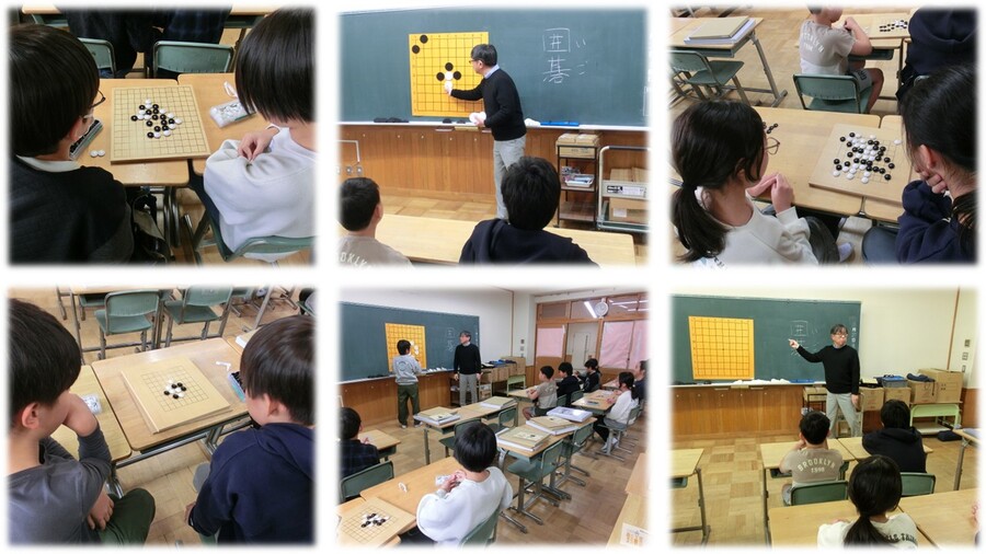 プロの囲碁棋士による特別授業
