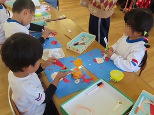 サンタさんづくり