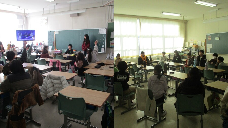 準備の様子　話し合い