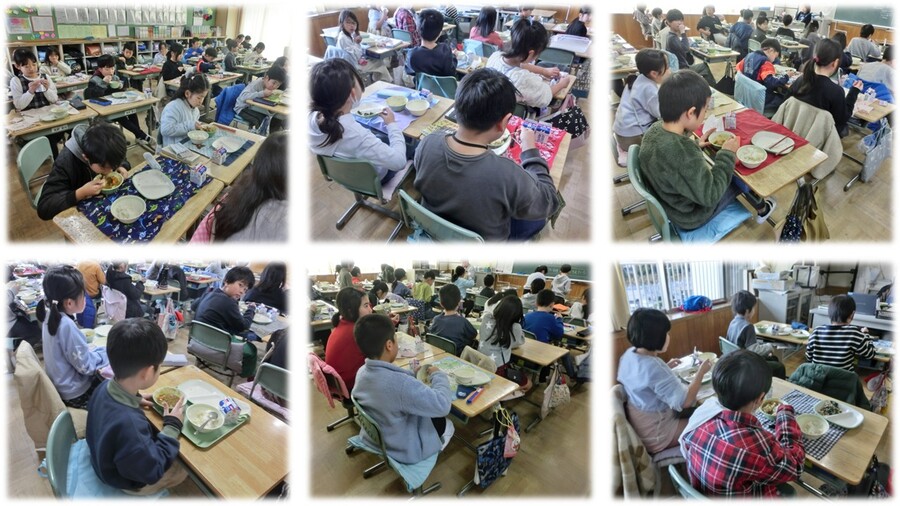 給食の様子