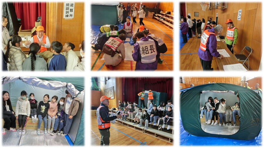 地域連携防災訓練の様子