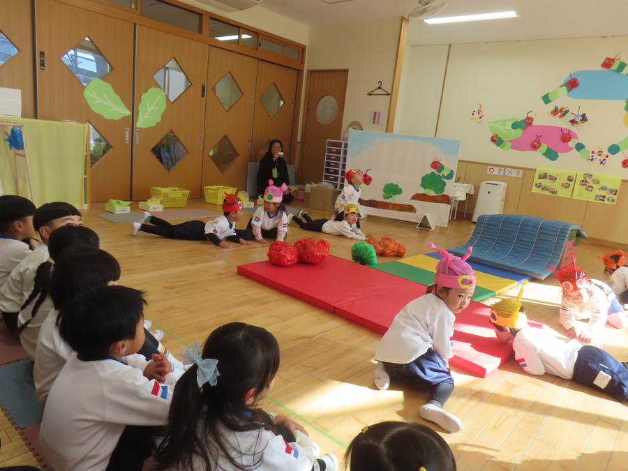 はらぺこあおむしごっこ