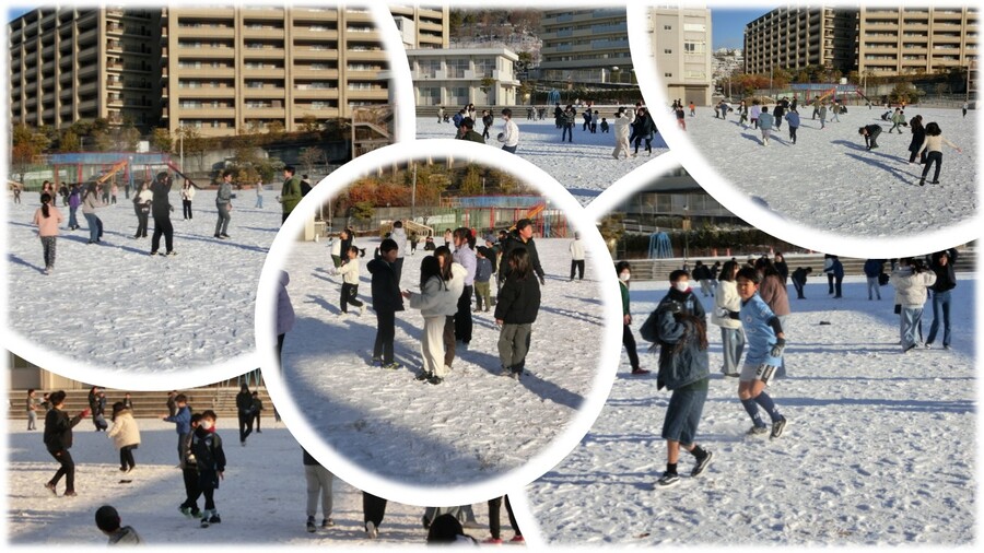 雪合戦の様子