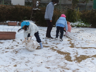 雪あそび