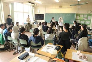 学習中の様子です