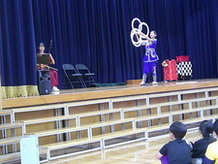 ワン変面ショー写真