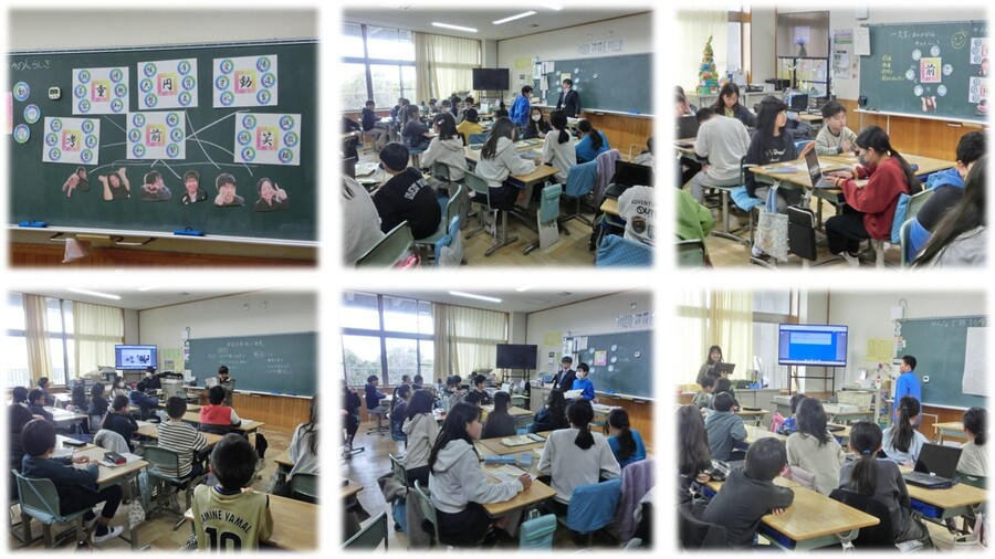 参観懇談会の様子