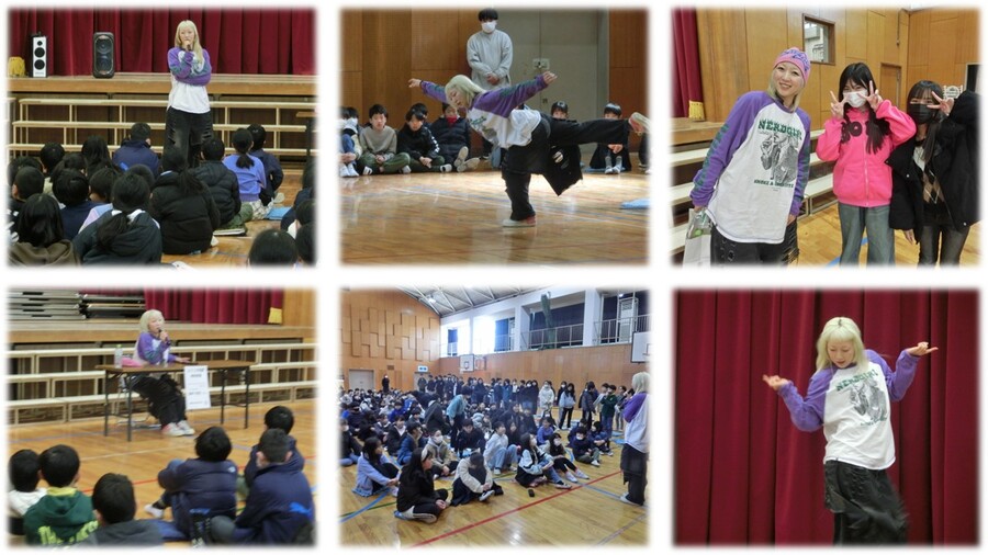 ようこそ先輩特別授業の様子