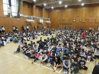 修業式・離任式