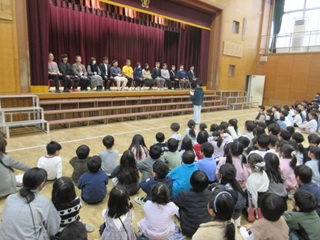 修業式・離任式