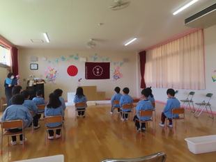 卒園式ごっこ予行