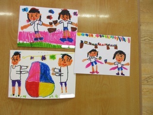 子どもたちが描いた思い出の絵2