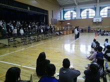 6年生を送る会写真