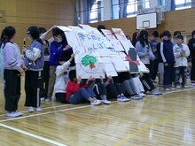 6年生を送る会写真