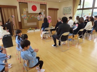 入園式の写真