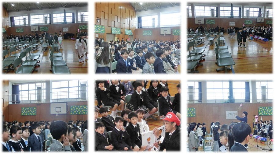 入学式の様子
