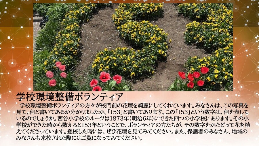 学校環境整備ボランティア　153