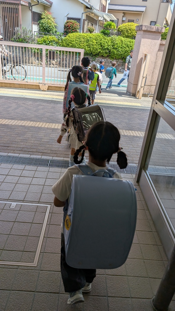 下校の様子