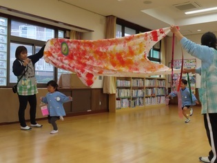 こどもの日のつどいに参加している写真