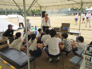 運動会準備