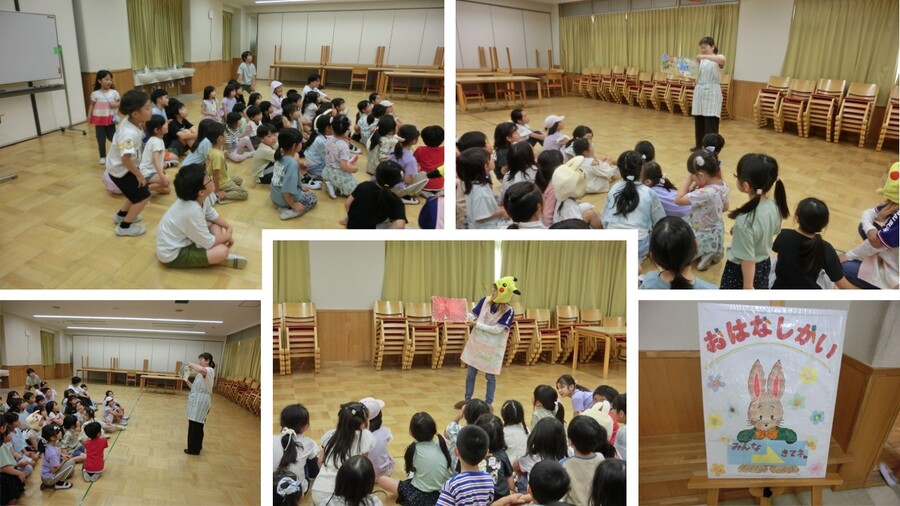 読み聞かせの様子