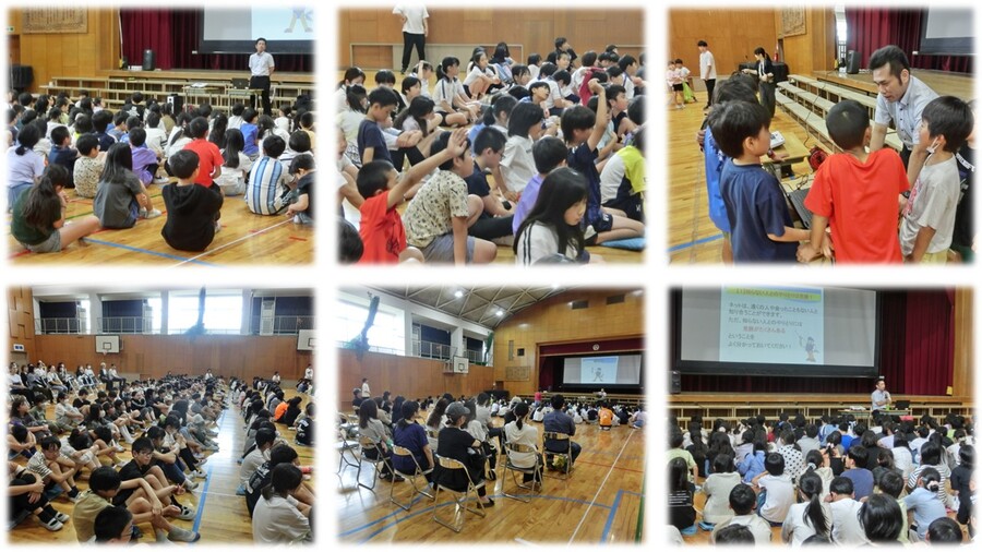 サイバー犯罪防止講演会の様子