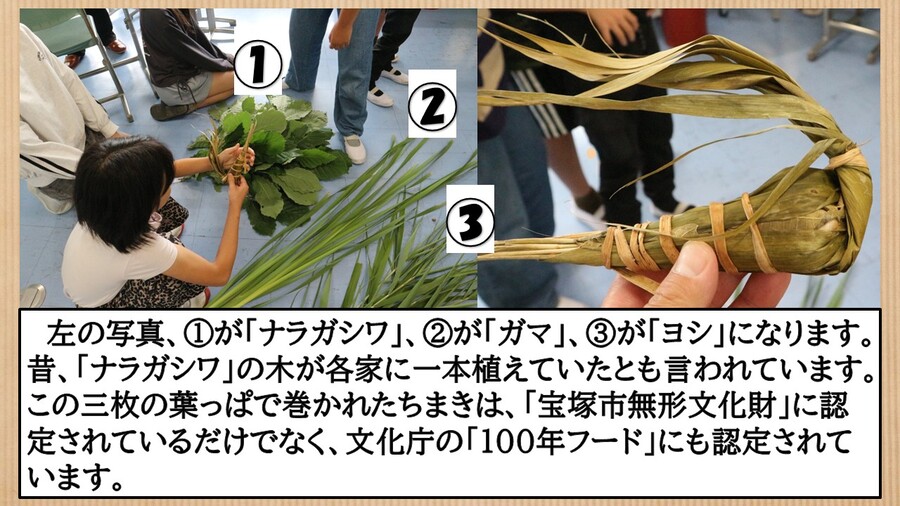 探究「西谷の歴史を探ろう　ちまきづくり」