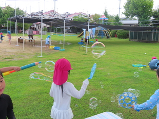 水遊び