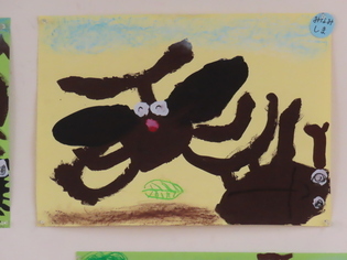 カブトムシの絵の写真
