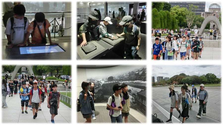 修学旅行の様子