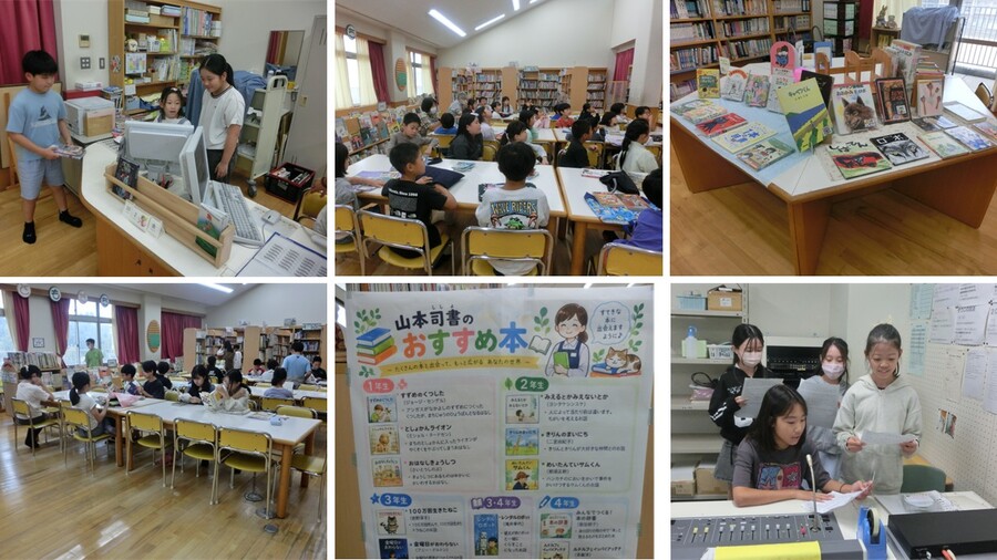 読書強化月間の様子