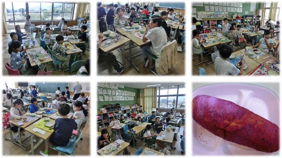 給食の様子
