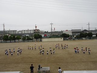 円での演技