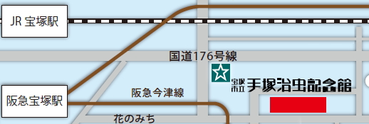 店舗への地図