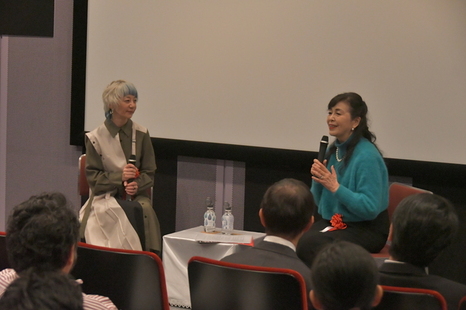 池田理代子先生と手塚るみ子様による記念トーク